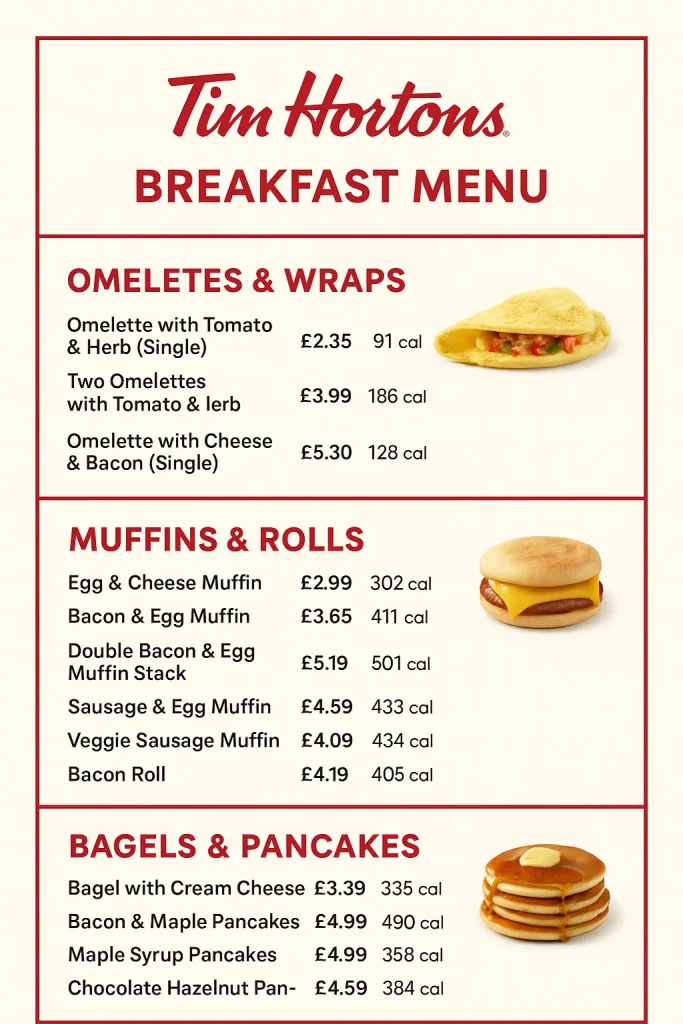 Breakfast Menu