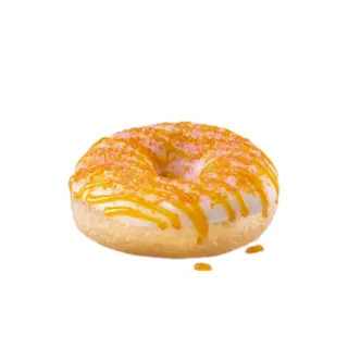 Mango & Raspberry Deluxe Donut