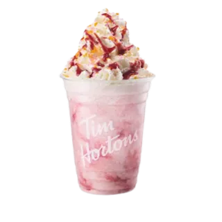 Raspberry & White Chocolate Frappe