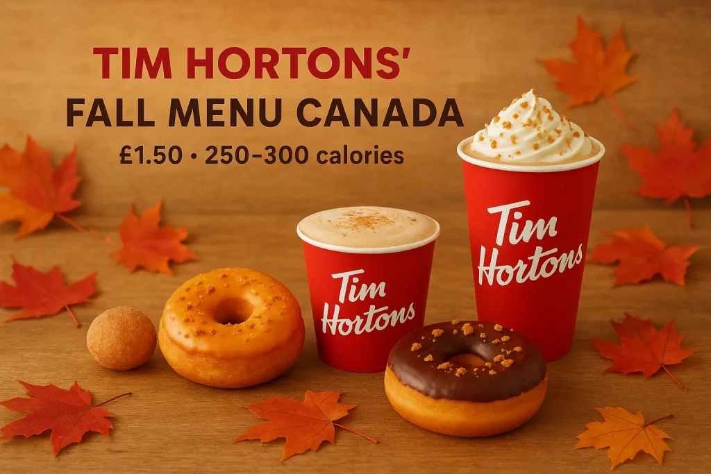 Tim Hortons Fall Menu
