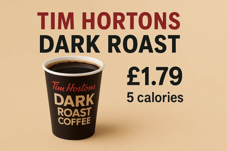 tim hortons coffee dark roast