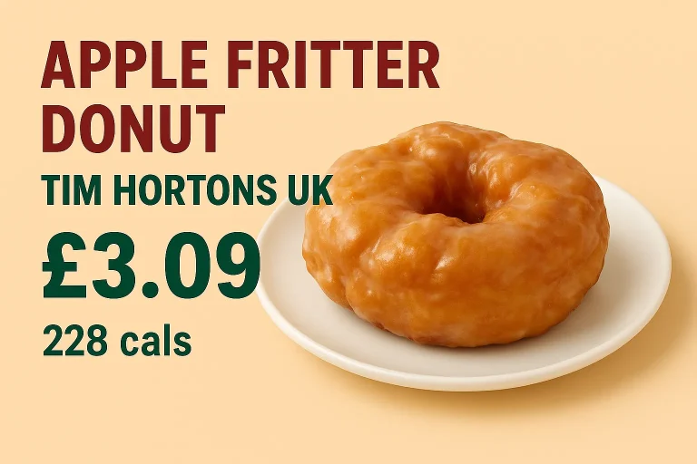 Apple Fritter Donut Tim Hortons
