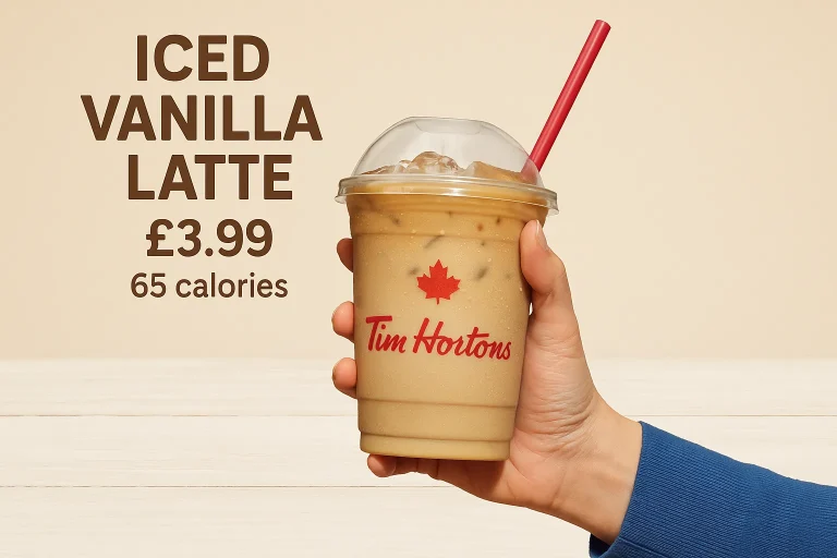 Iced Vanilla Latte