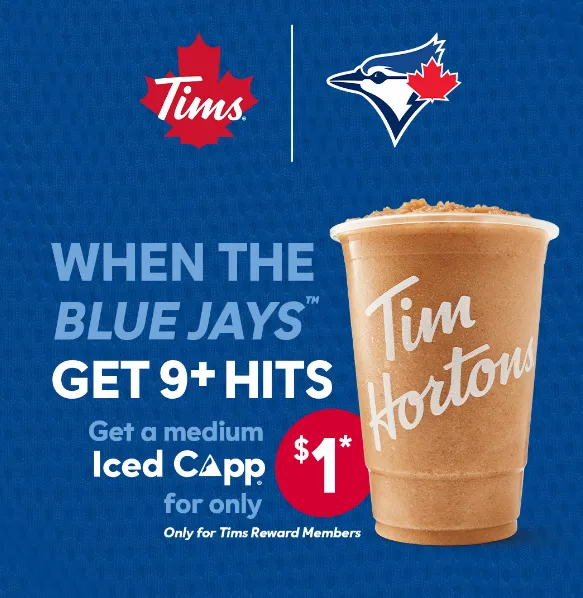 Tim Hortons Blue Jays Playoff Offer