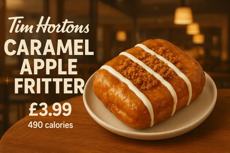 Tim Hortons Caramel Apple Fritter