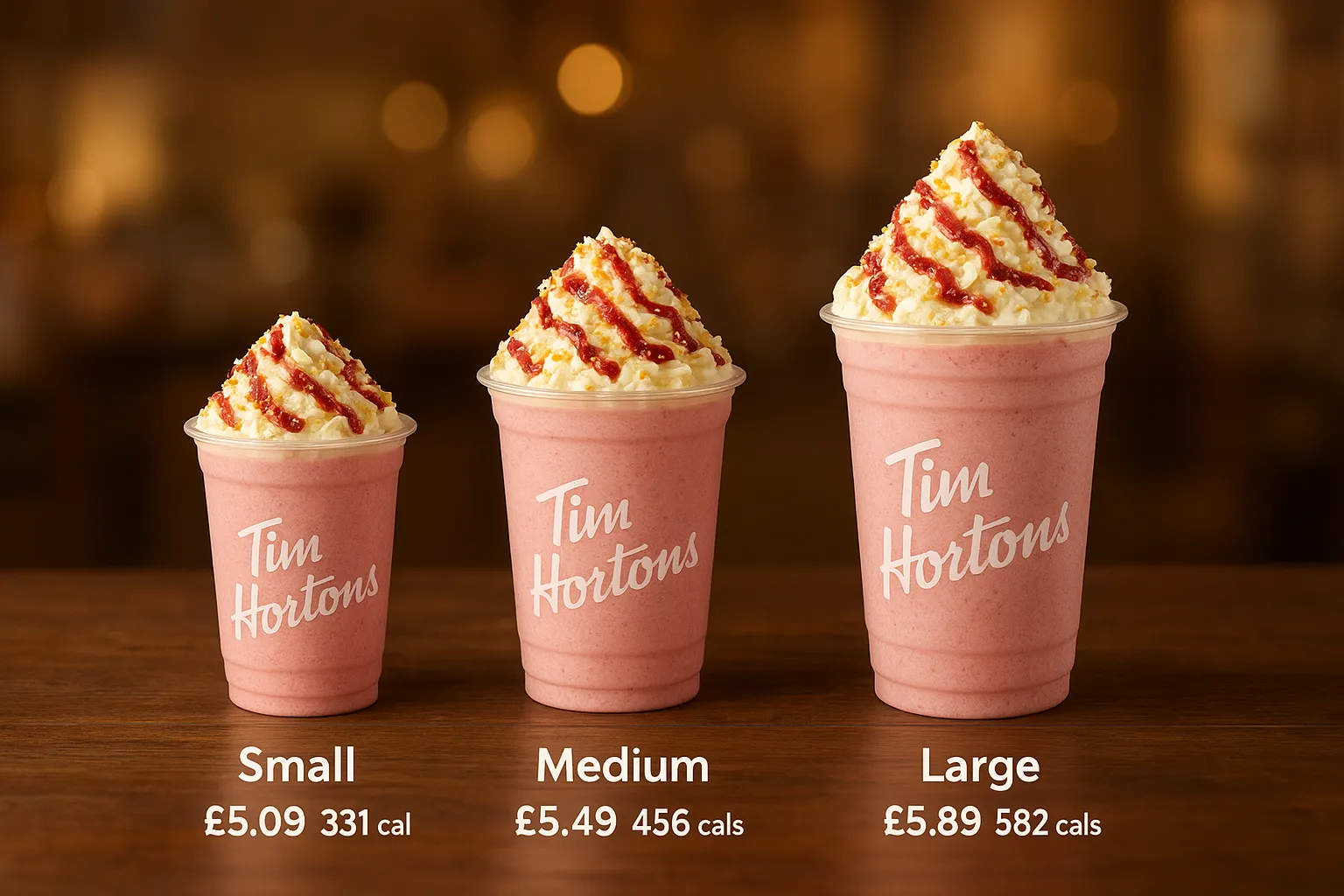 Tim Hortons Raspberry & White Chocolate