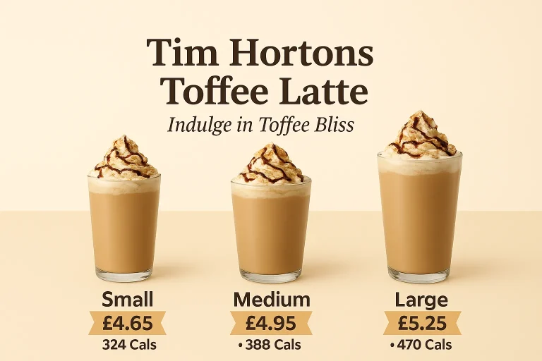 Tim Hortons Toffee Latte