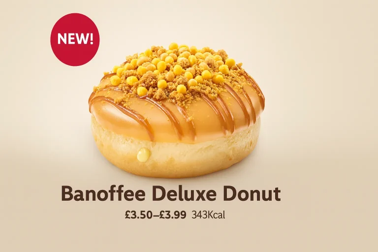 Banoffee Deluxe Donut