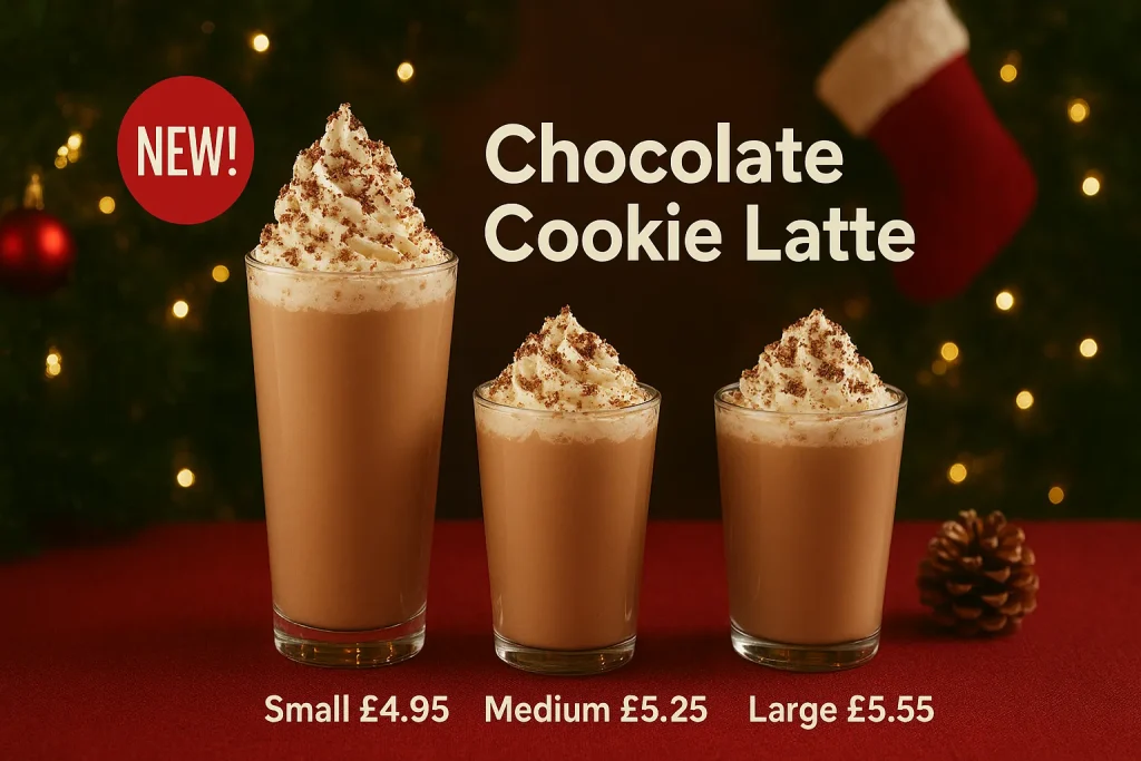 Chocolate Cookie Latte Prices