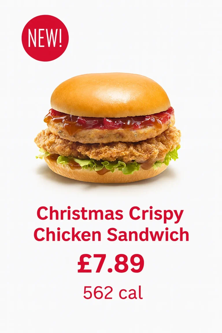 Christmas Crispy Chicken Sandwich
