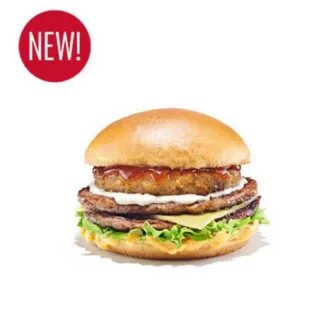 Festive Double Beef & Stuffing Stack