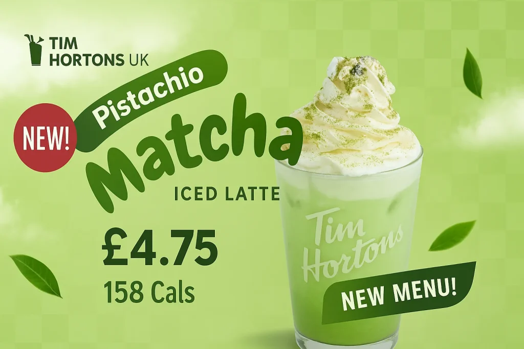 Pistachio Sweet Matcha Iced Latte Price