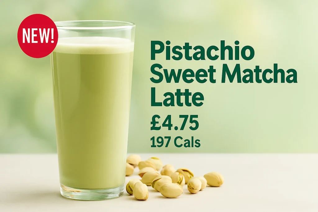 Pistachio Sweet Matcha Latte