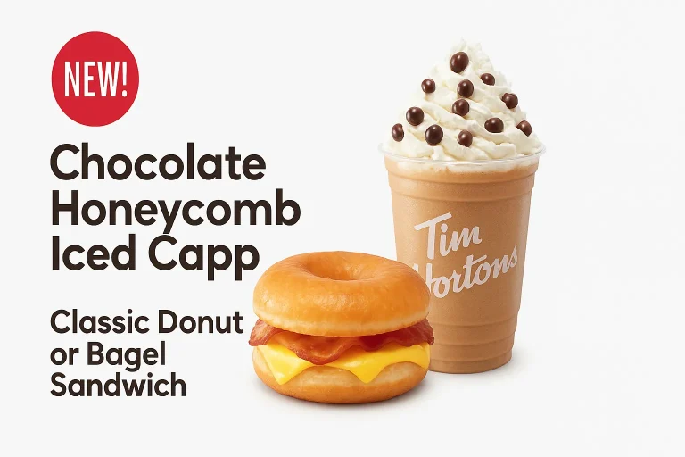 Tim Hortons Chocolate Honeycomb Iced Capp