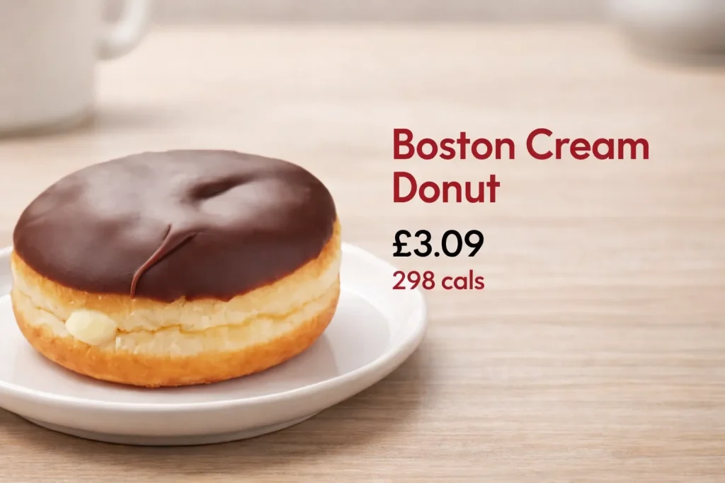Tim Hortons Boston Cream Donut