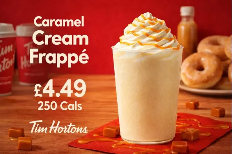 Tim Hortons Caramel Cream Frappé
