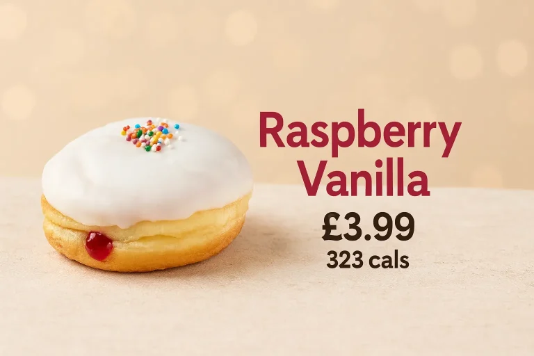 Tim Hortons Raspberry Vanilla Donut