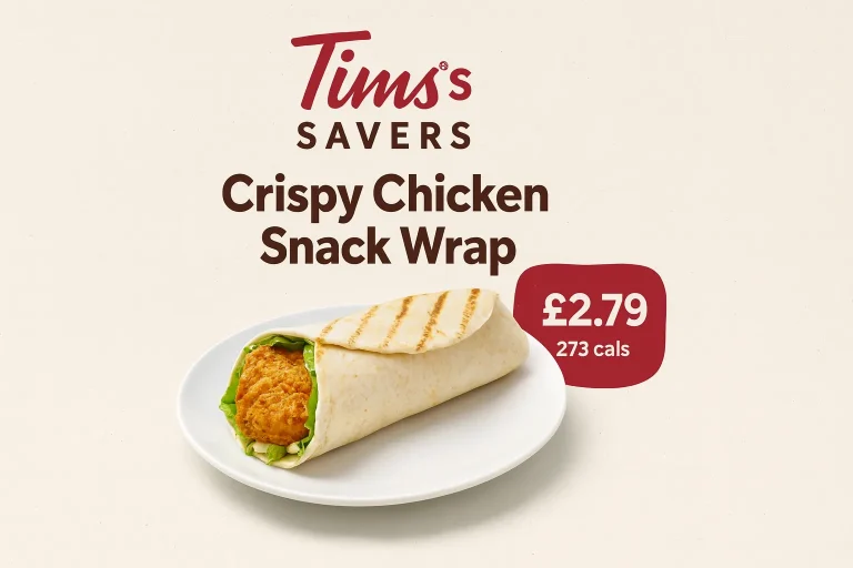 Tims® Savers – Crispy Chicken Snack Wrap