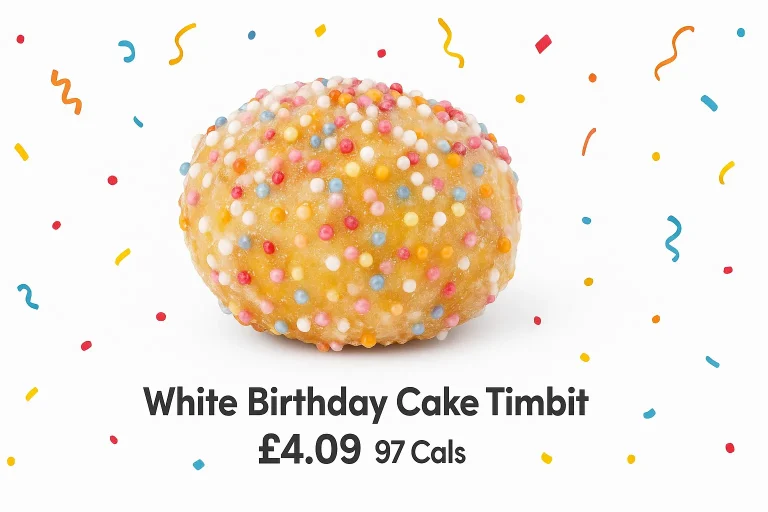 White Birthday Cake Timbits