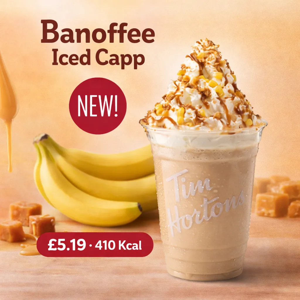 Banoffee Iced Capp Prices & Calories