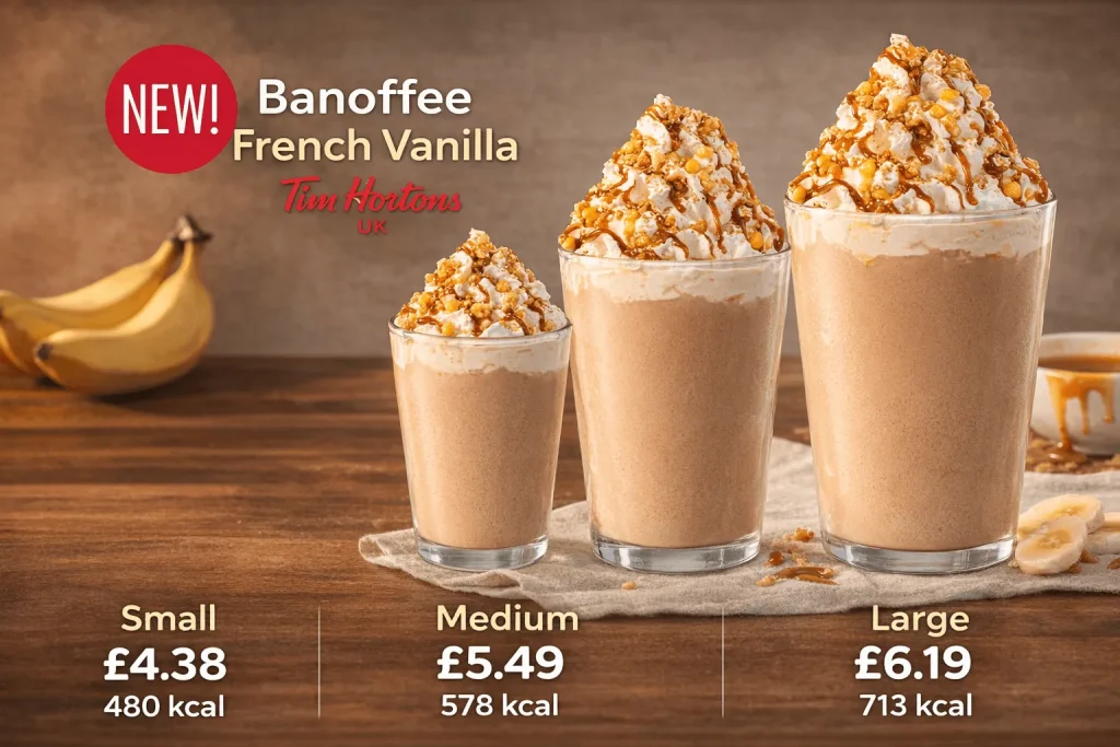 Tim Hortons Banoffee French Vanilla Prices