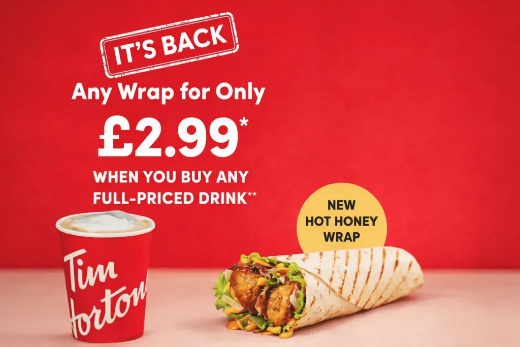 Tim Hortons Wrap Deal